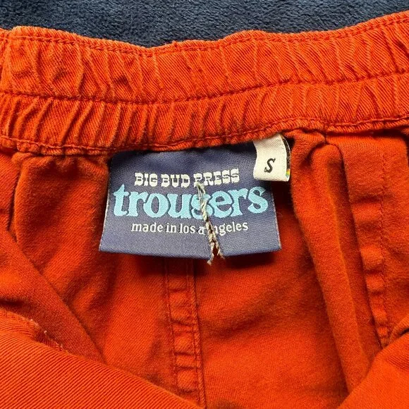 Big Bud Press Red Trousers size S